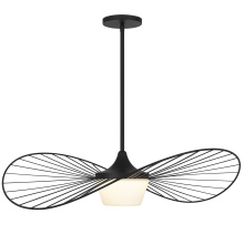 Alteck, LLC AP0070-5CCT-W-BK - New Wave LED Pendant D34