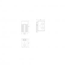 WAC US LED-T-RBOX4-WT - InvisiLED? 8ft Recessed Mounted Mud-In Channel Wiring Box